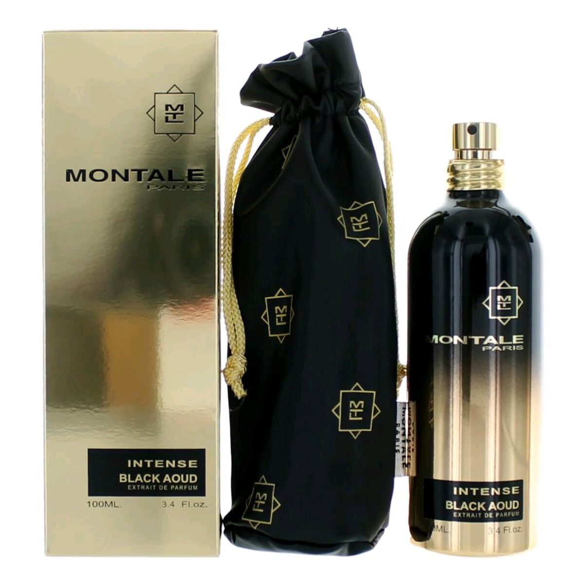 Parfym Unisex Montale Intense Black Aoud EDP 100 ml