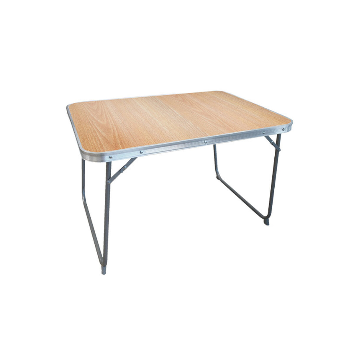 Marbueno Hopfällbart Bord Stål D16 Blandade Camping och Strand 80X60X50 cm 10028