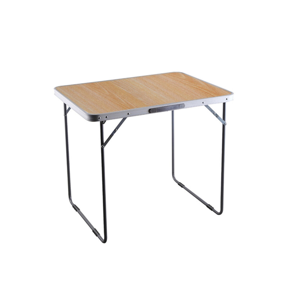 Marbueno Hopfällbart Bord Stål D16 Blandade Färger Camping och Strand 80X60X70 cm 10029 - 2