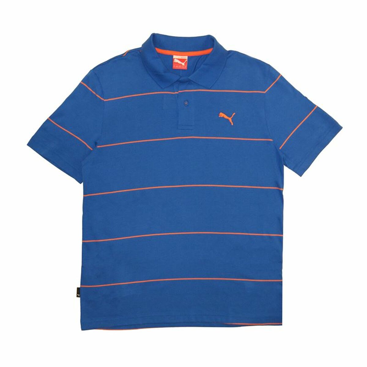 Polotröja kortärmad Herr Puma Jacquard Blå