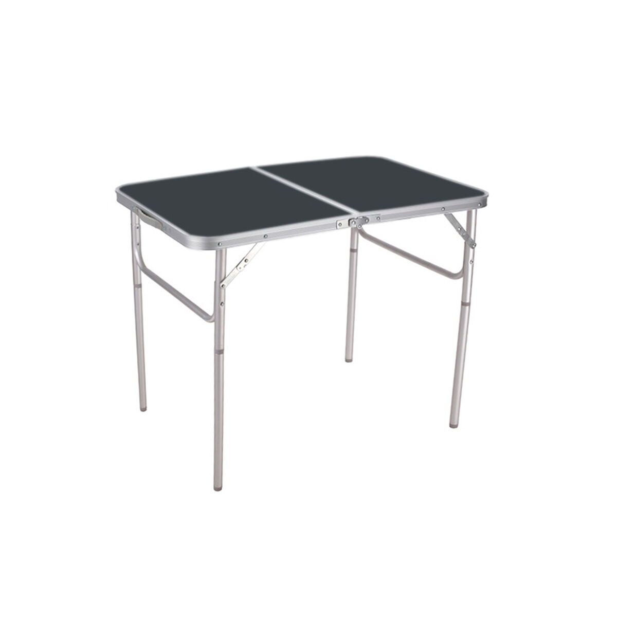 Marbueno Hopfällbart Aluminiumbord D25 Blandade Camping och strand 90X60X39/70 cm 10031 - 2