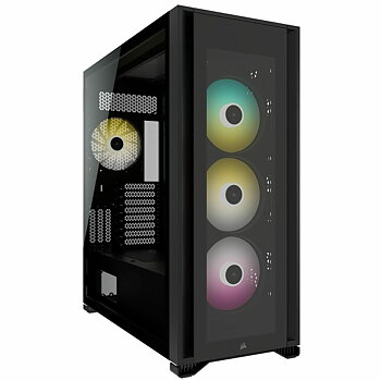 ATX Semitorn Corsair iCUE 7000X RGB Svart