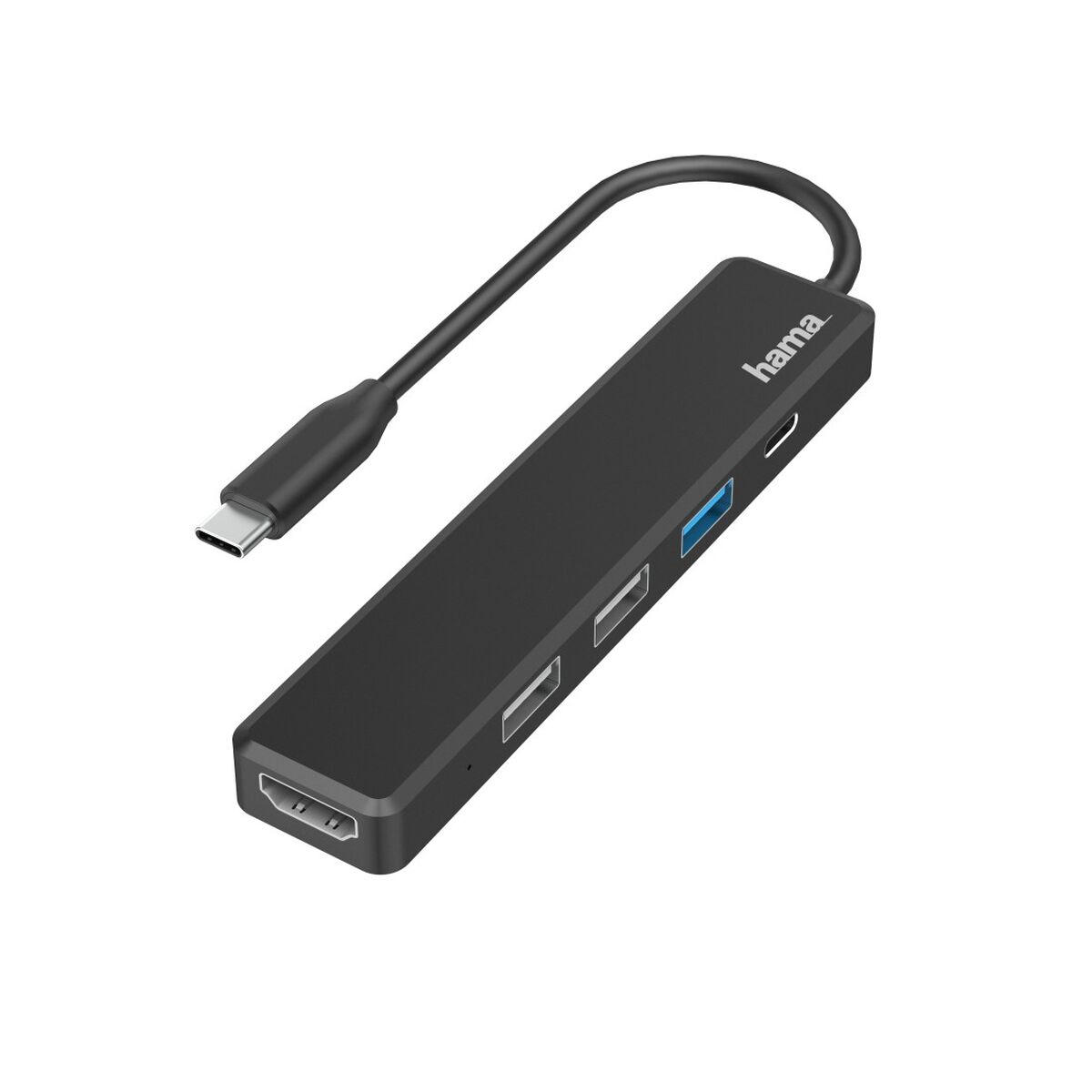 USB-HUB Hama 00200117 Svart 60 W