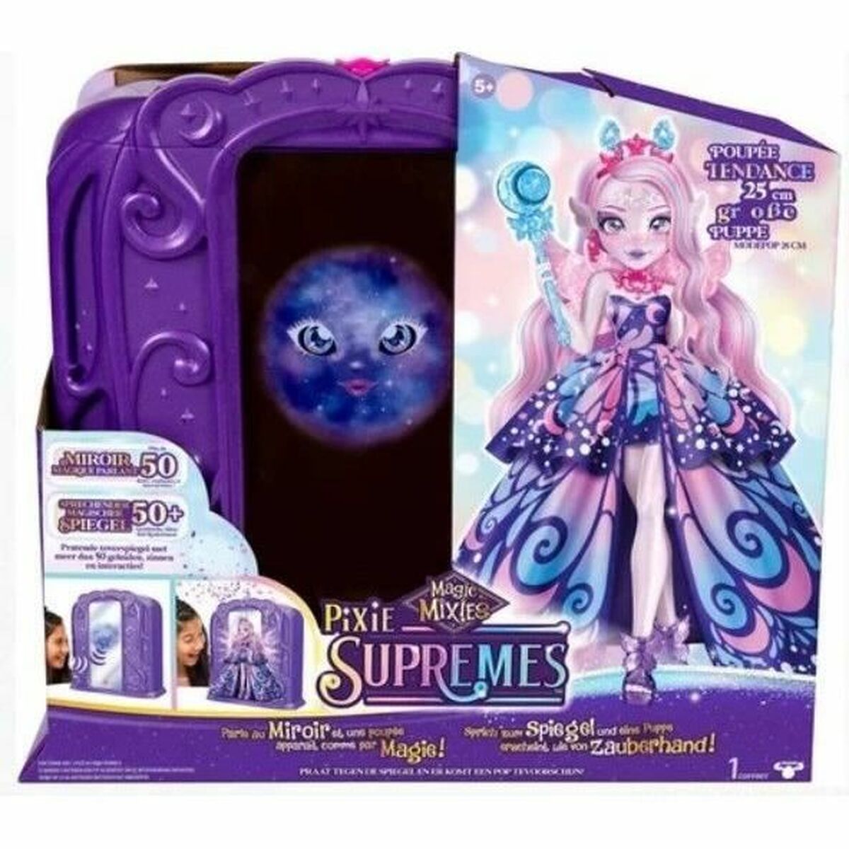 Babydocka med tillbehör Magic Mirror
