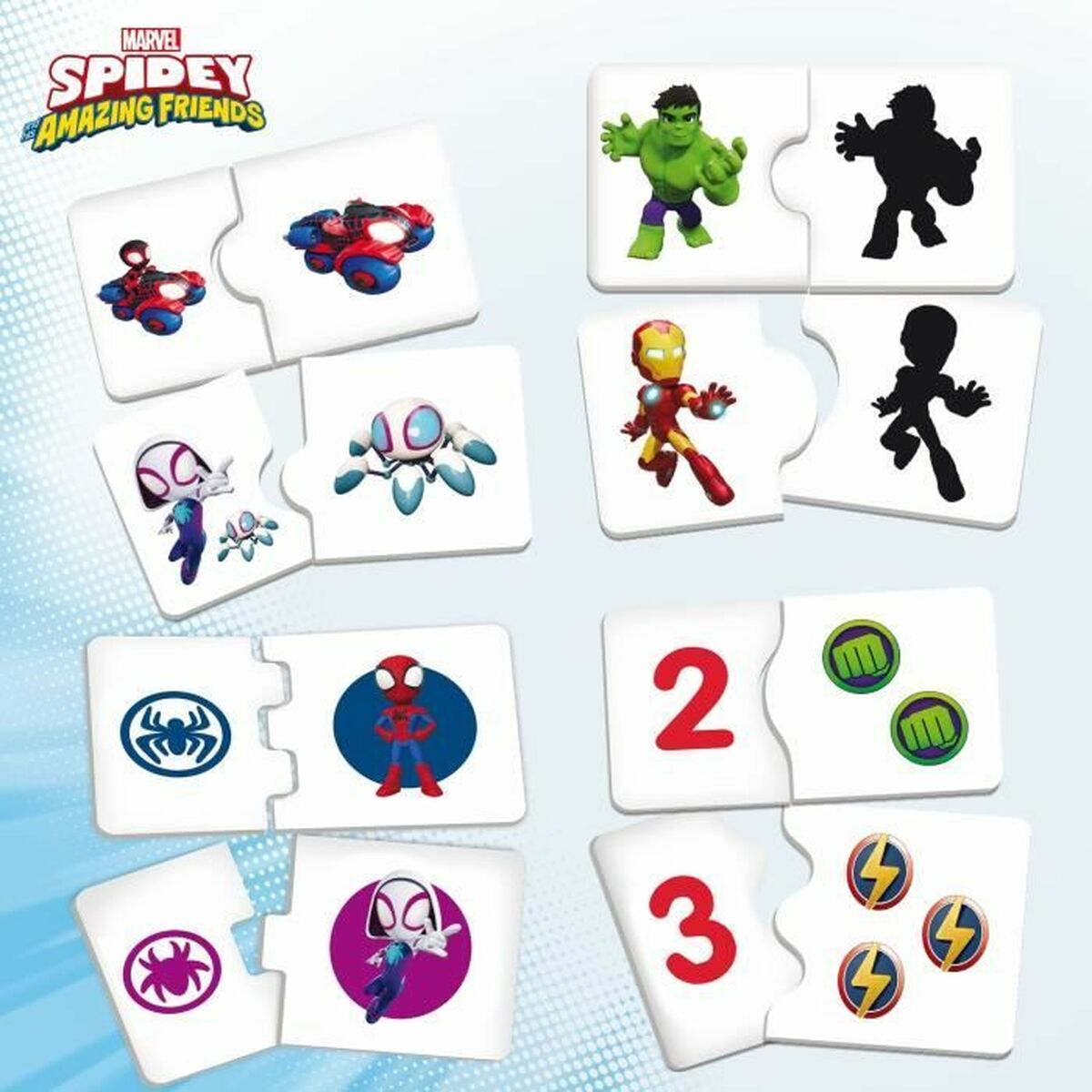 Sällskapsspel Lisciani Giochi Spidey Super desk (Inglés, Alemán) - 2
