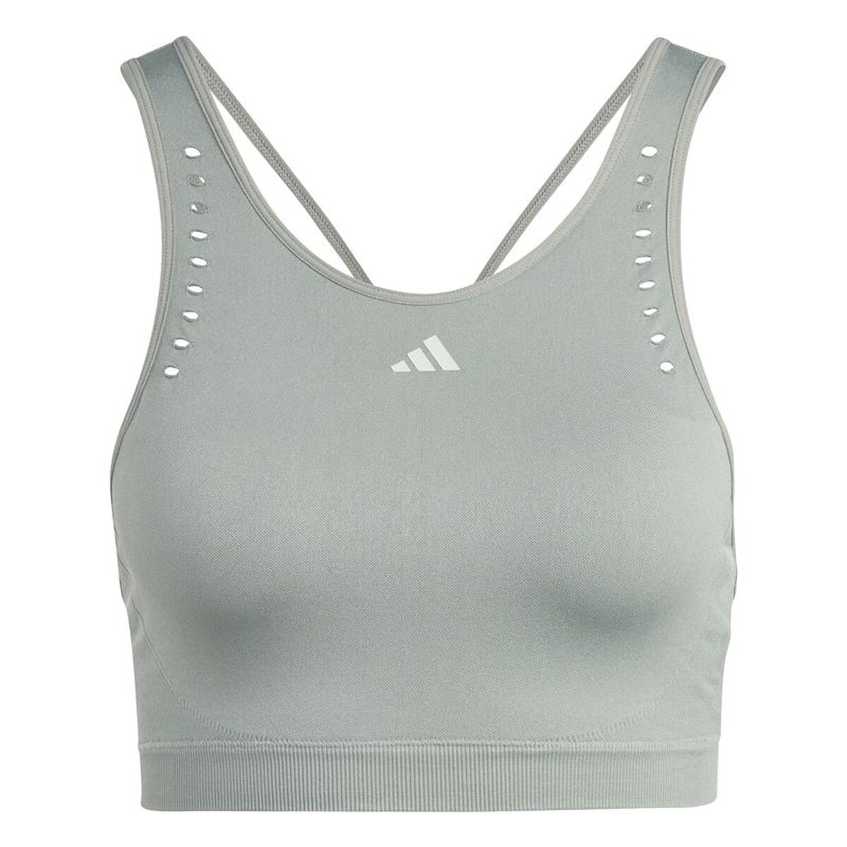 Sport-BH Adidas Aeroknit Mörkgrön