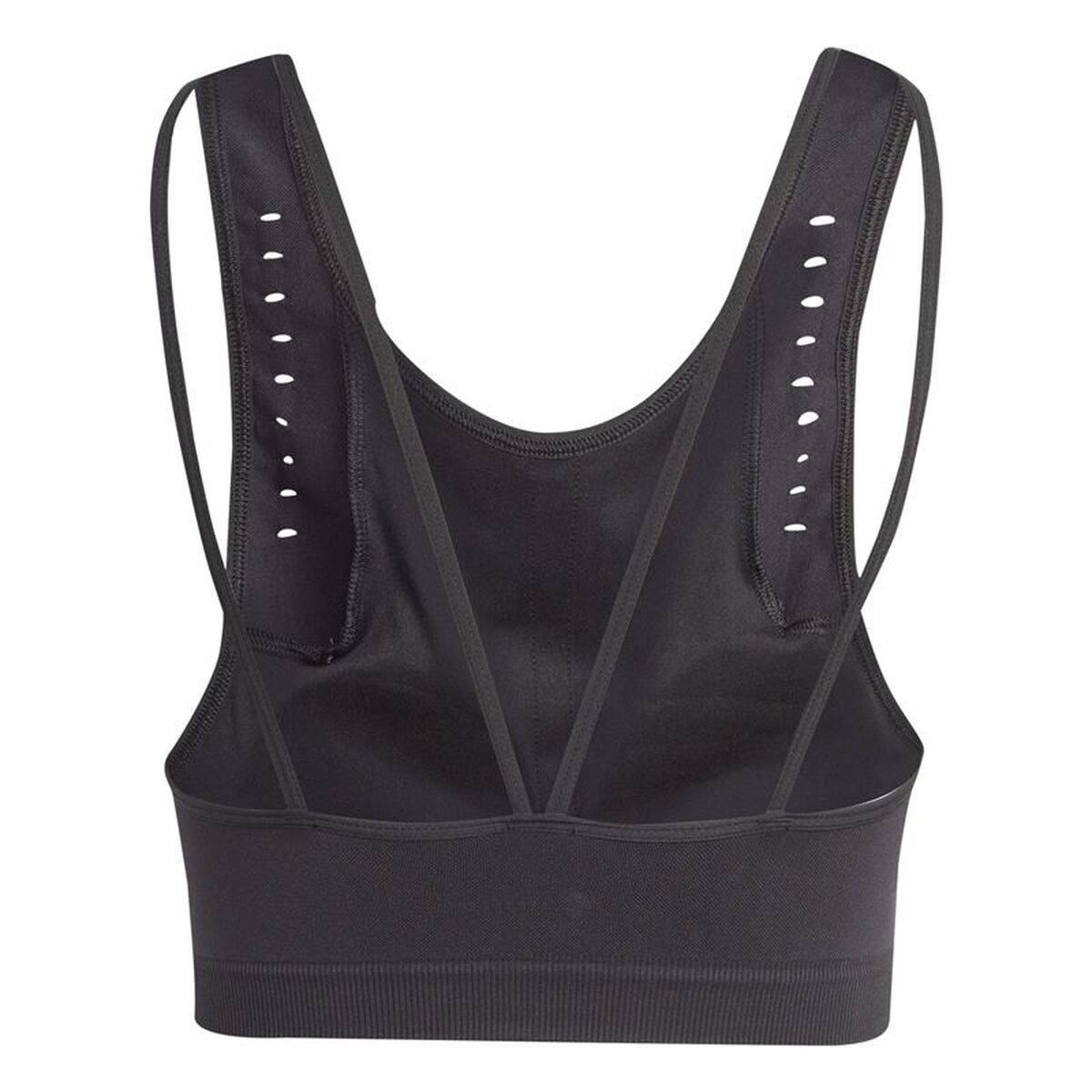 Sport-BH Adidas Aeroknit Light-Support Svart - 2