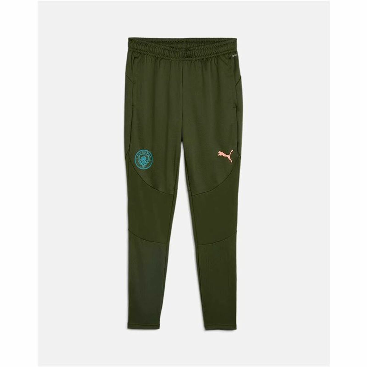 Nederdel träningsoverall för vuxna Puma Manchester City Training Grön Oliv Unisex - 2