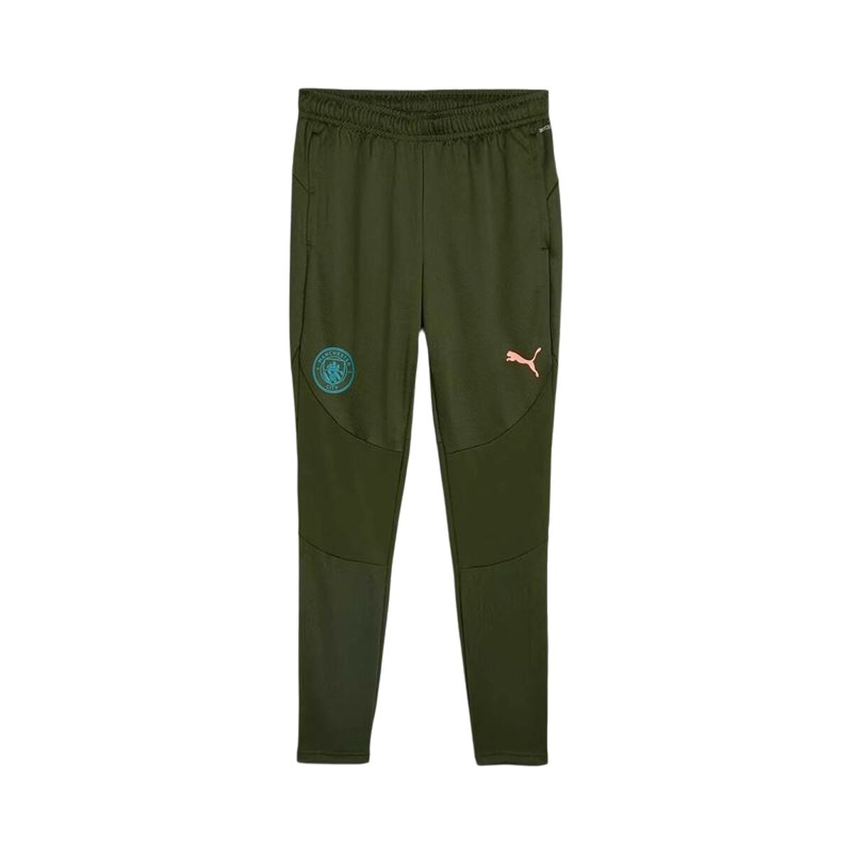 Nederdel träningsoverall för vuxna Puma Manchester City Training Grön Oliv Unisex