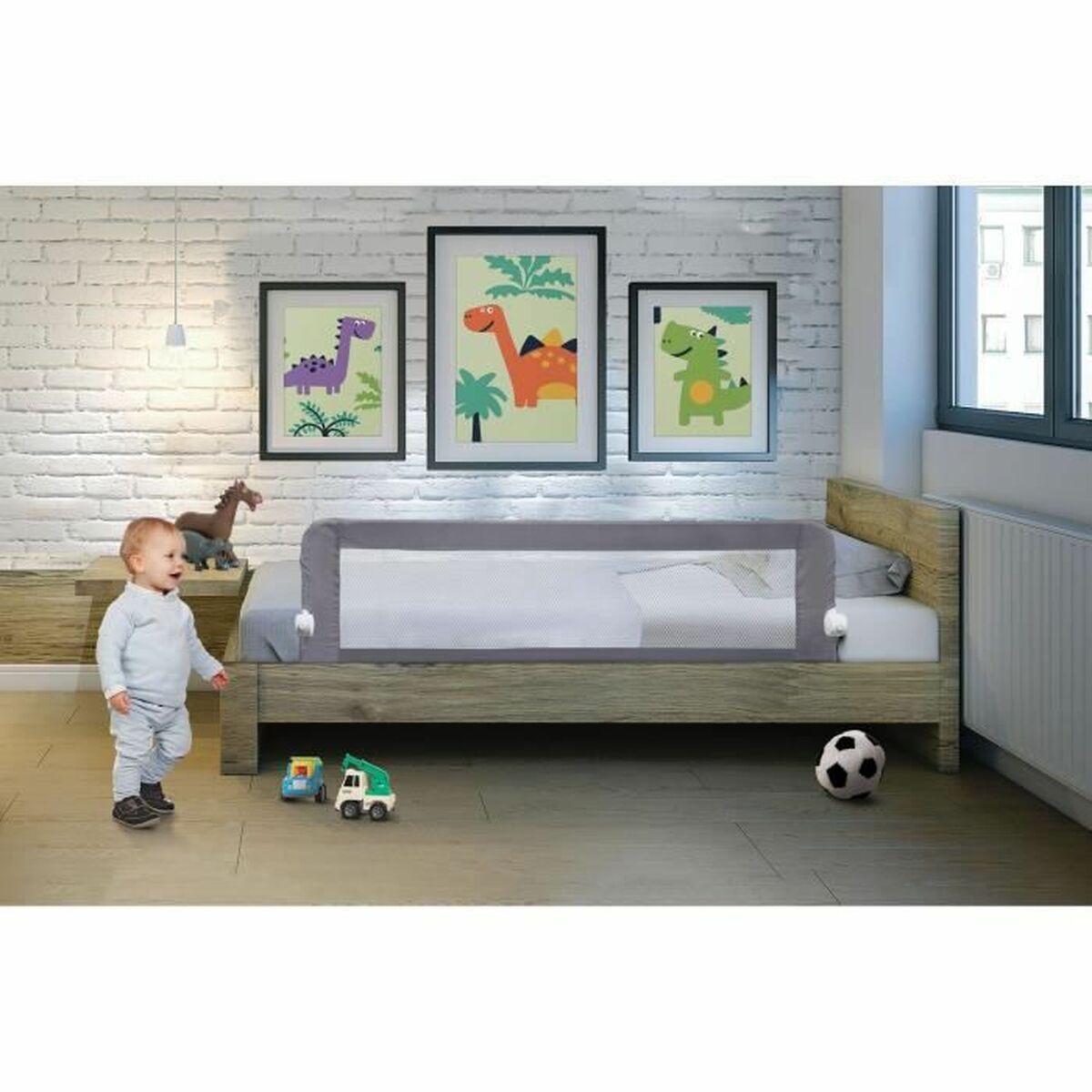 Säkerhetsräcke till säng Dreambaby Nicole  150 x 50 cm - 4
