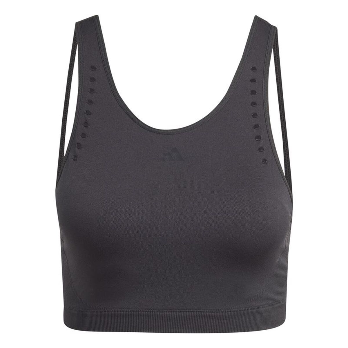 Sport-BH Adidas Aeroknit Light-Support Svart