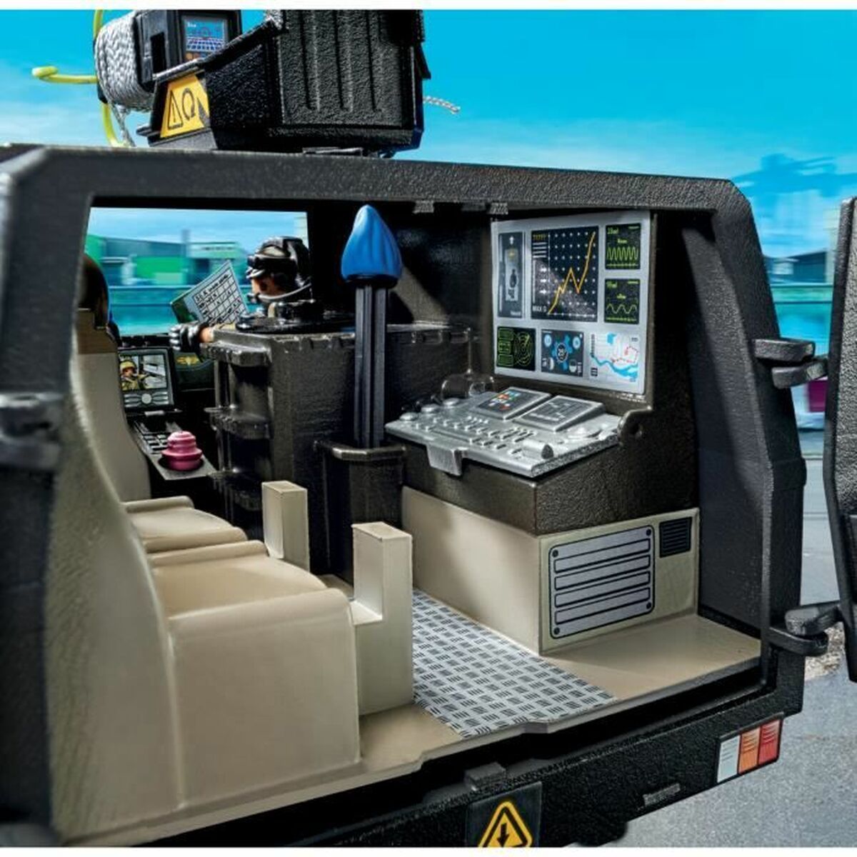Leksakspaket Playmobil Police car City Action Plast - 3