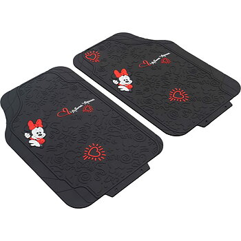 Set med bilgolvmattor Minnie Mouse CZ10901 Svart