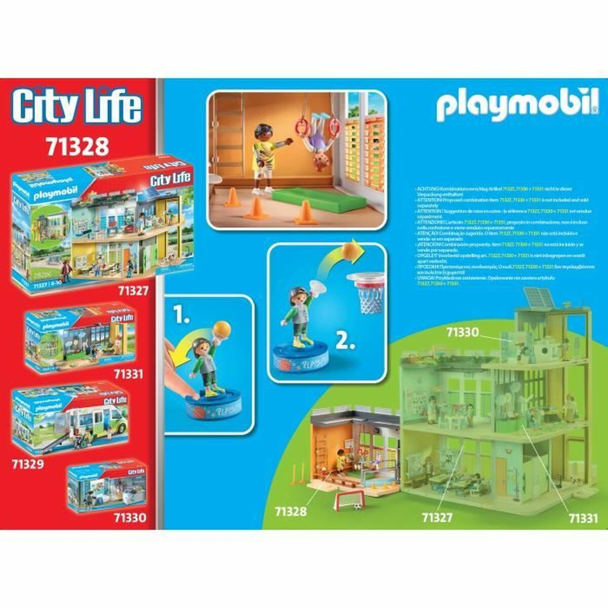 Leksakspaket Playmobil City Life Plast - 2