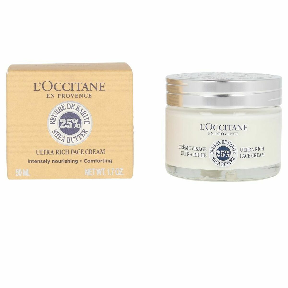 Stärkande kräm L'Occitane En Provence 01CV050K18 50 ml Sheasmör