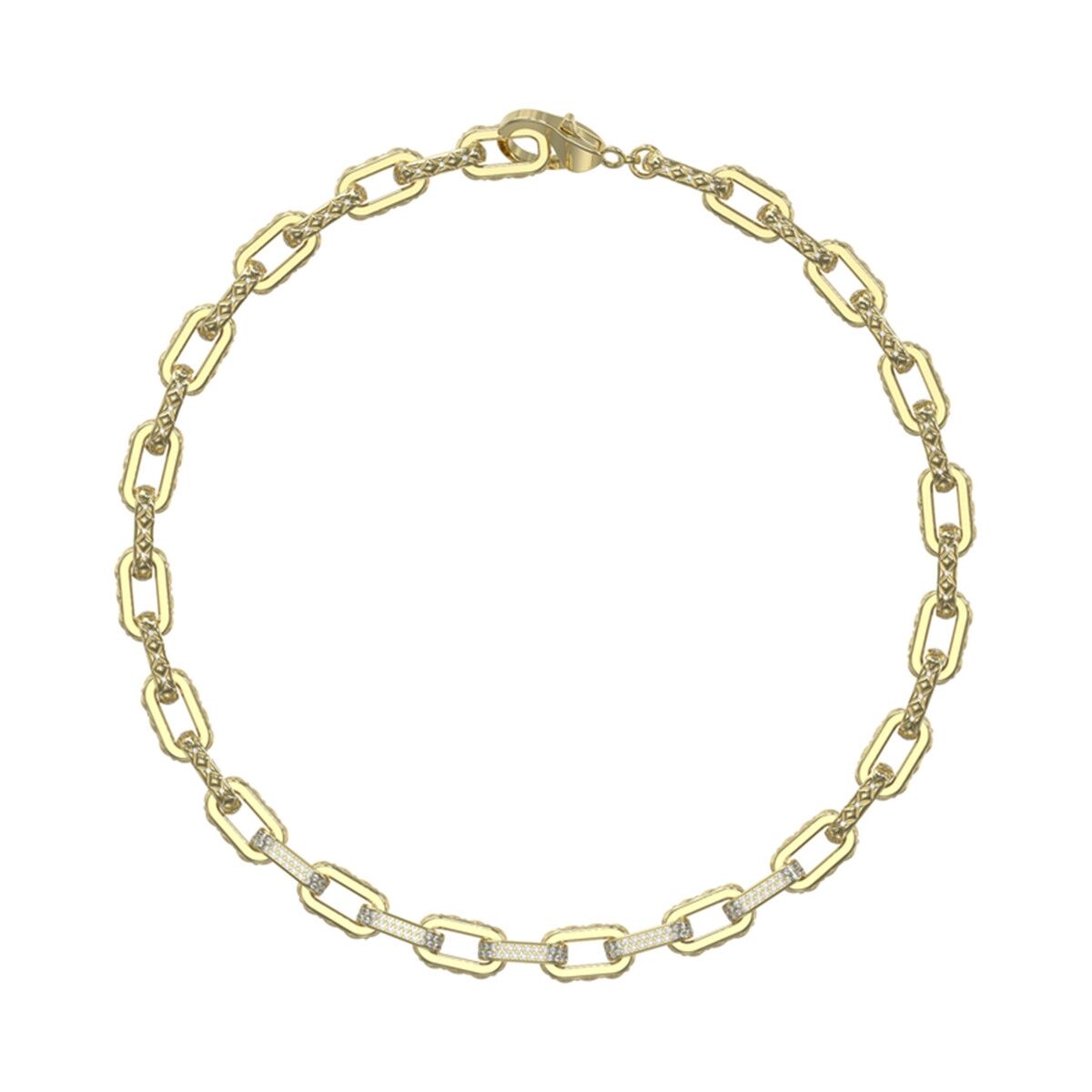 Damarmband Guess JUBN04577JWYGT-U Gyllene