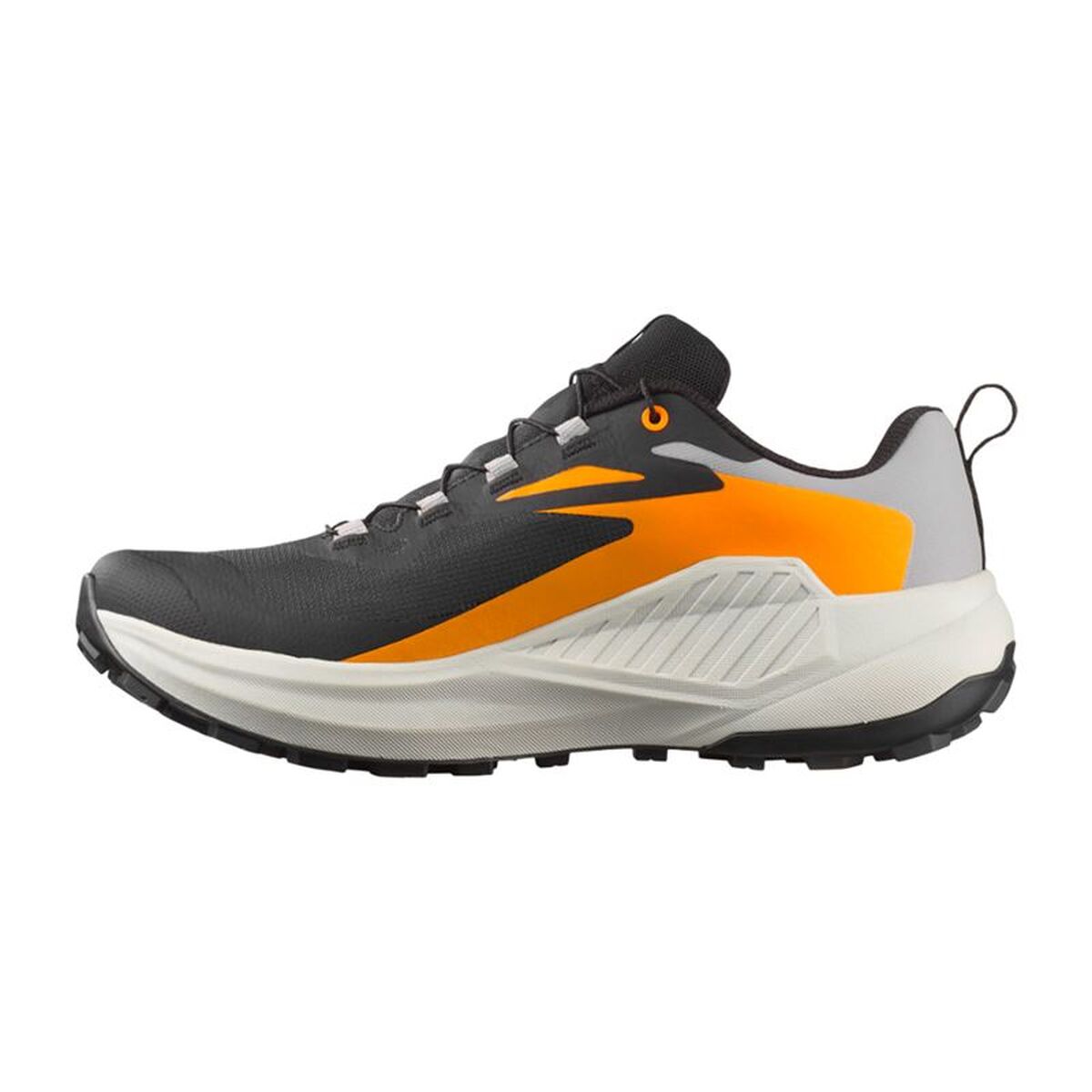 Herr trail löparskor (bergslöpning) Salomon Genesis Gtx Svart Orange - 2