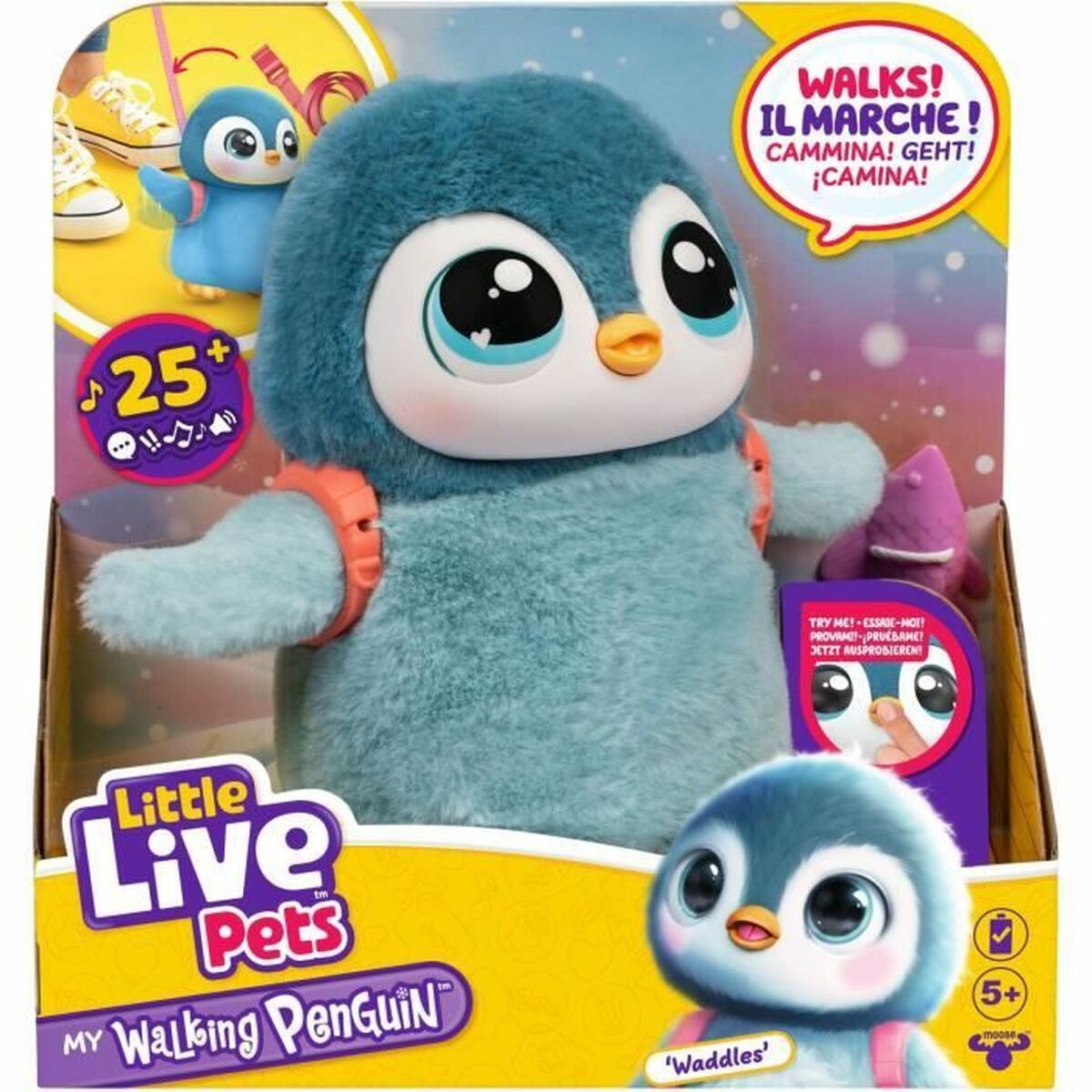 Bebisdocka Moose Toys My Little Penguin