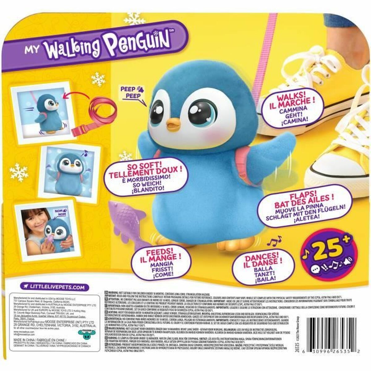 Bebisdocka Moose Toys My Little Penguin - 2