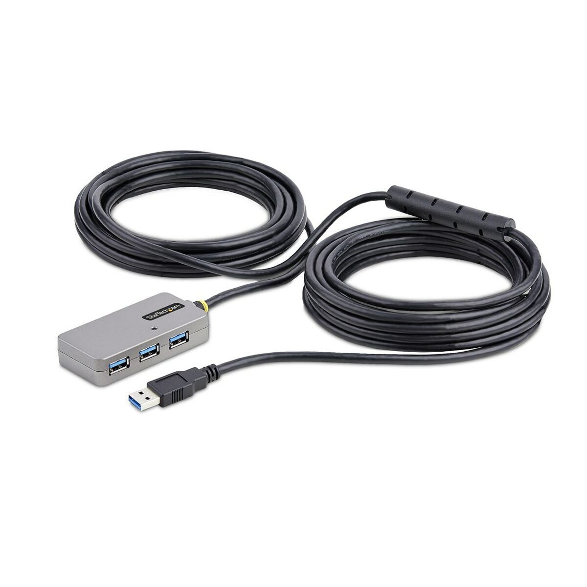 USB-HUB Startech U01043-USB-EXTENDER Svart Silvrig
