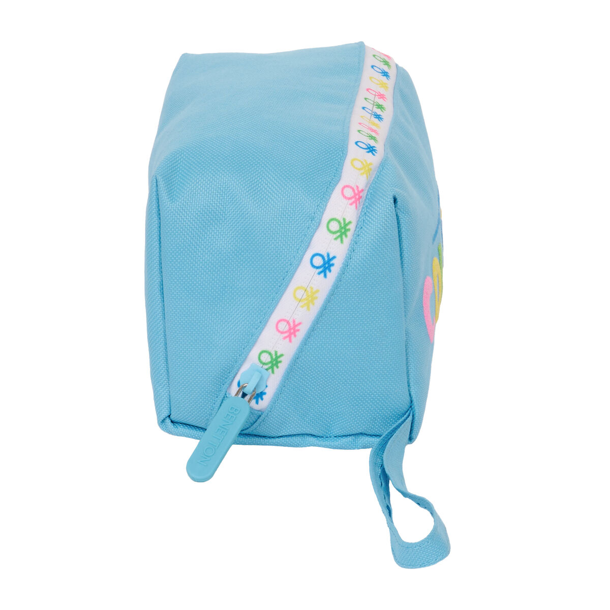 Skolväska Benetton Spring Himmelsblå 22 x 10 x 10 cm - 2