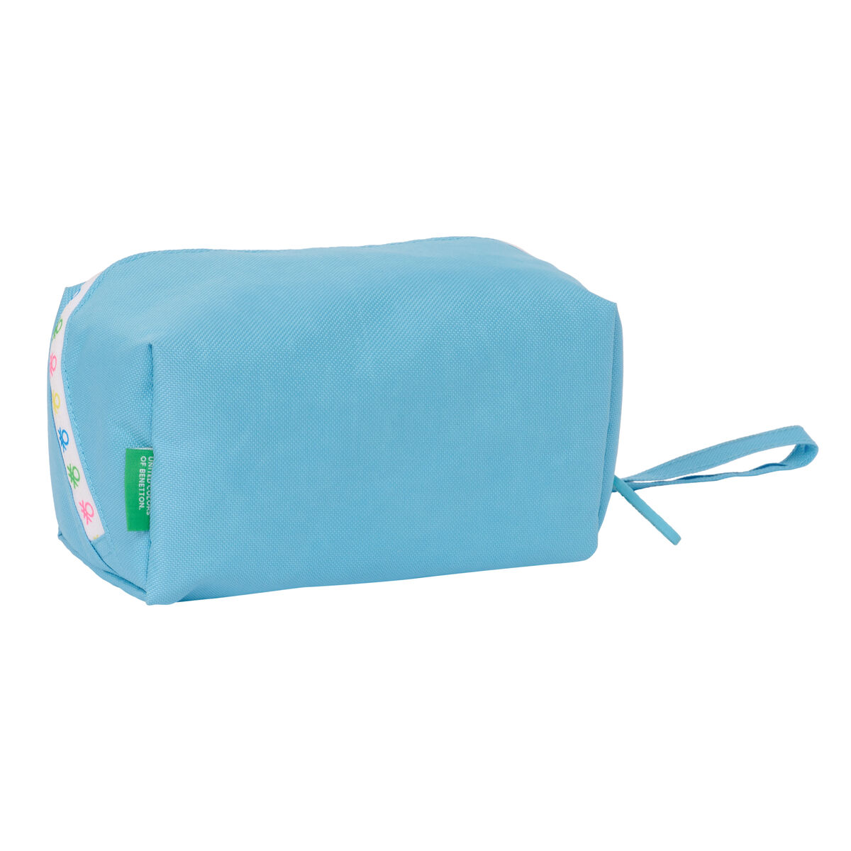 Skolväska Benetton Spring Himmelsblå 22 x 10 x 10 cm - 3