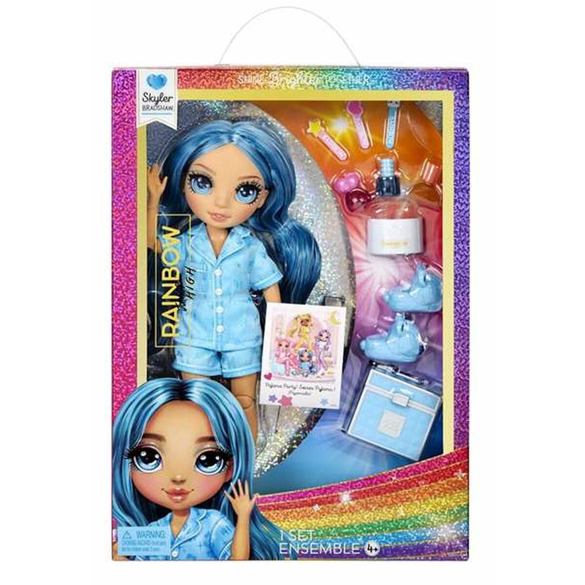 Docka Rainbow High Skyler Blå - 2