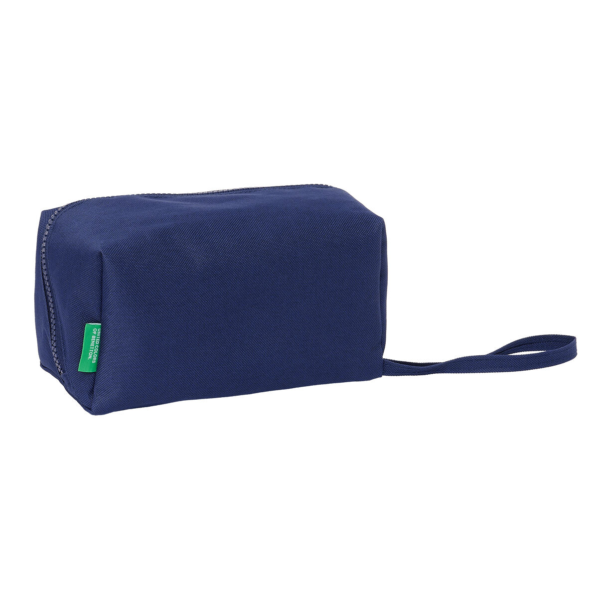 Skolväska Benetton Varsity Grå Marinblå 22 x 10 x 10 cm - 2