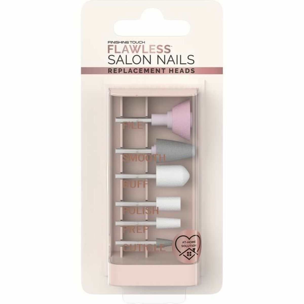 Manikyr- och pedikyrpaket FLAWLESS Salon Nails Vit