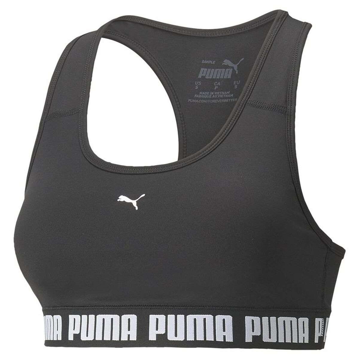Sport-BH Puma Mid Impact Stro Svart