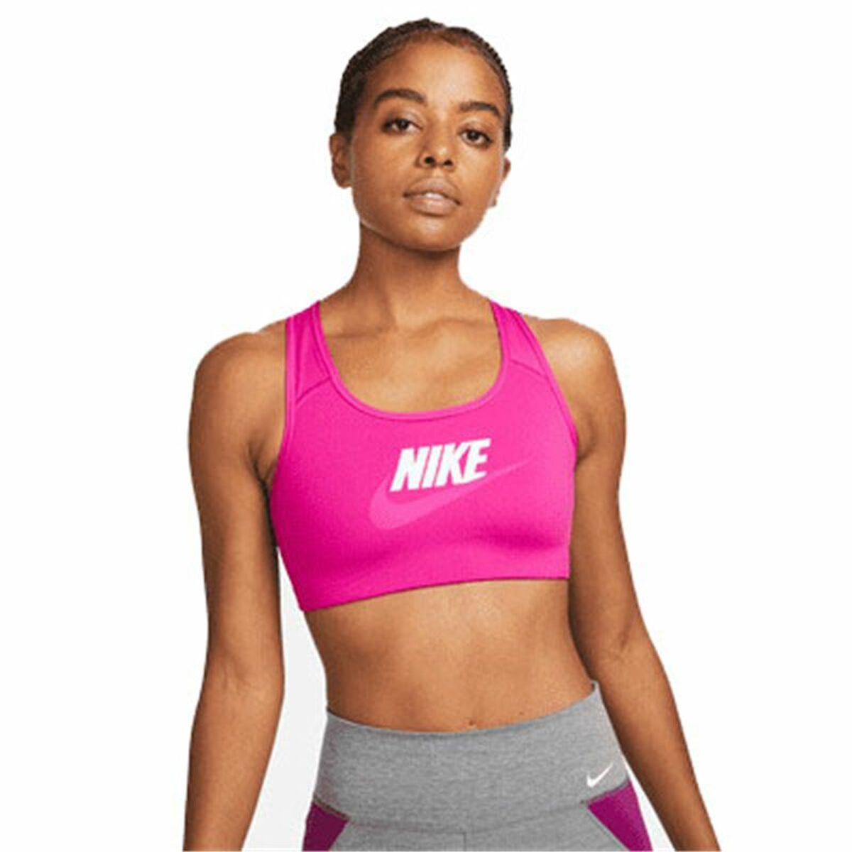 Sport-BH Nike Dri-FIT Swoosh Fuchsia
