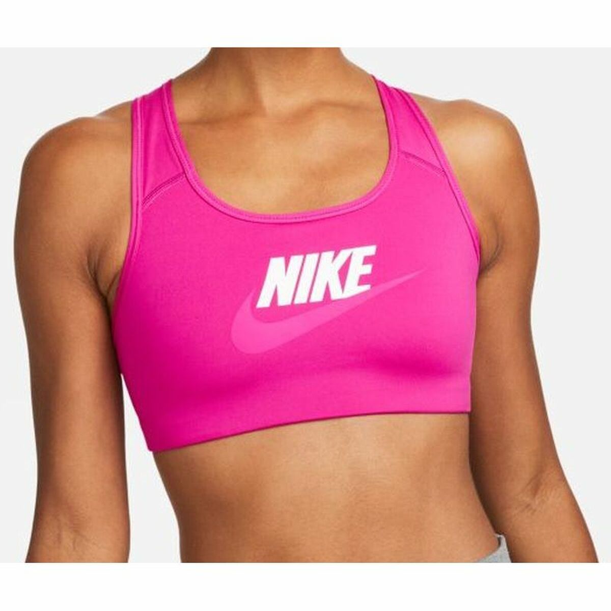Sport-BH Nike Dri-FIT Swoosh Fuchsia - 2