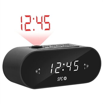 Radioväckarklocka med LED-projektor SPC 1
