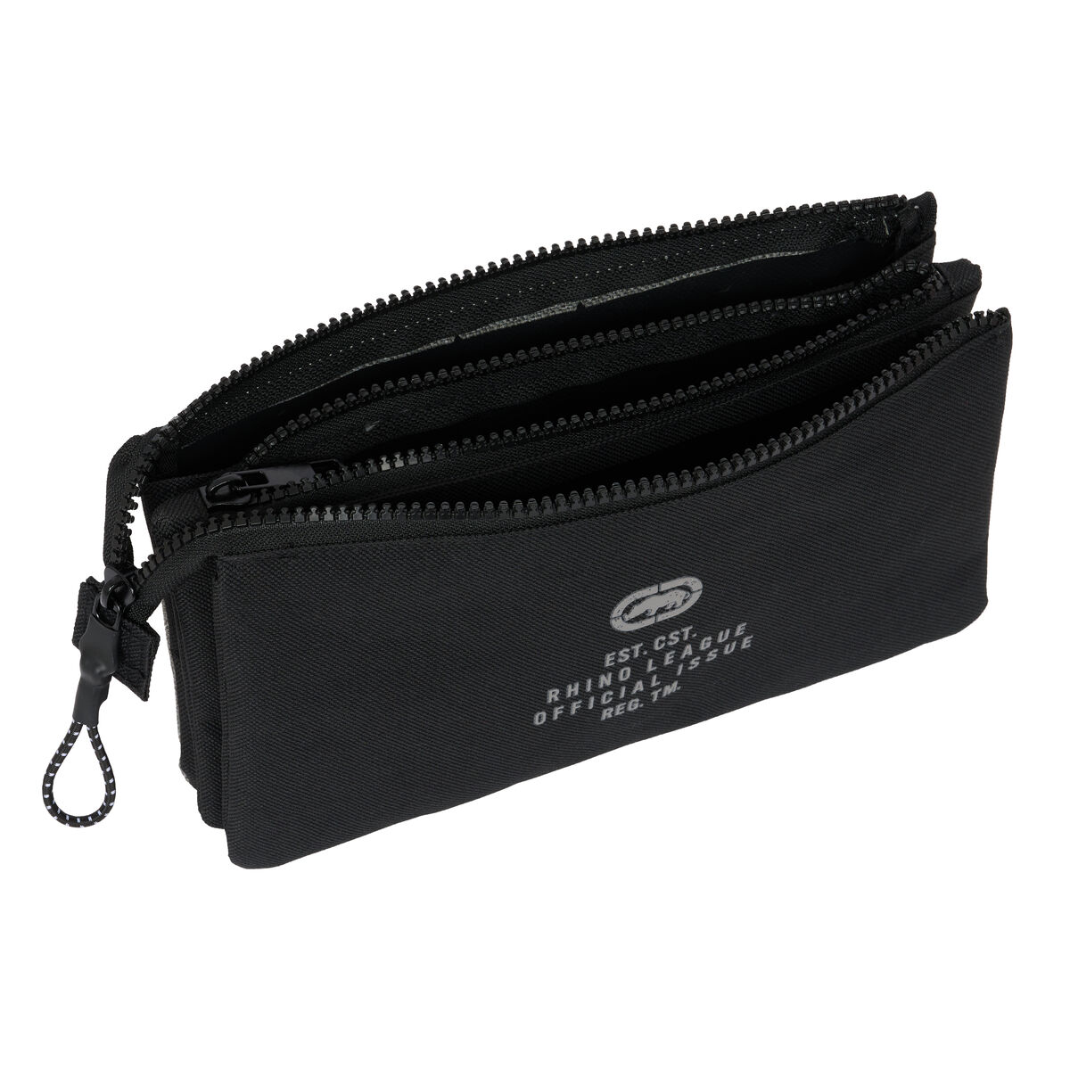 Tredubbel Carry-all Eck? Unltd. Rhino Svart Grå 22 x 12 x 3 cm - 2