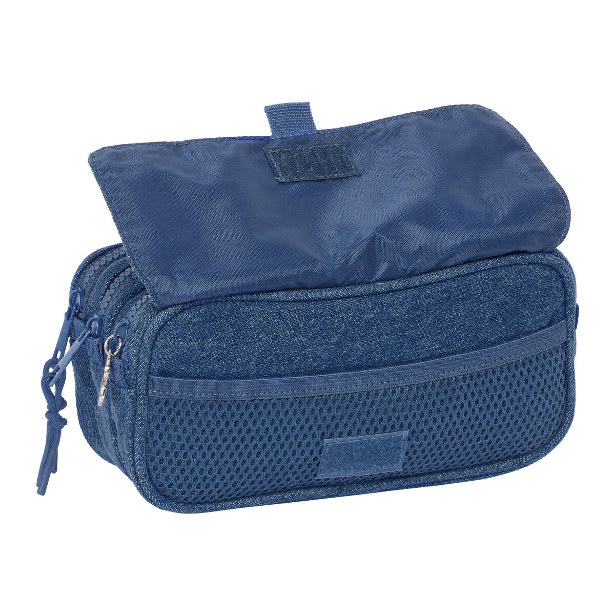 Tredubbel Carry-all Donald Blå 21,5 x 10 x 8 cm - 2