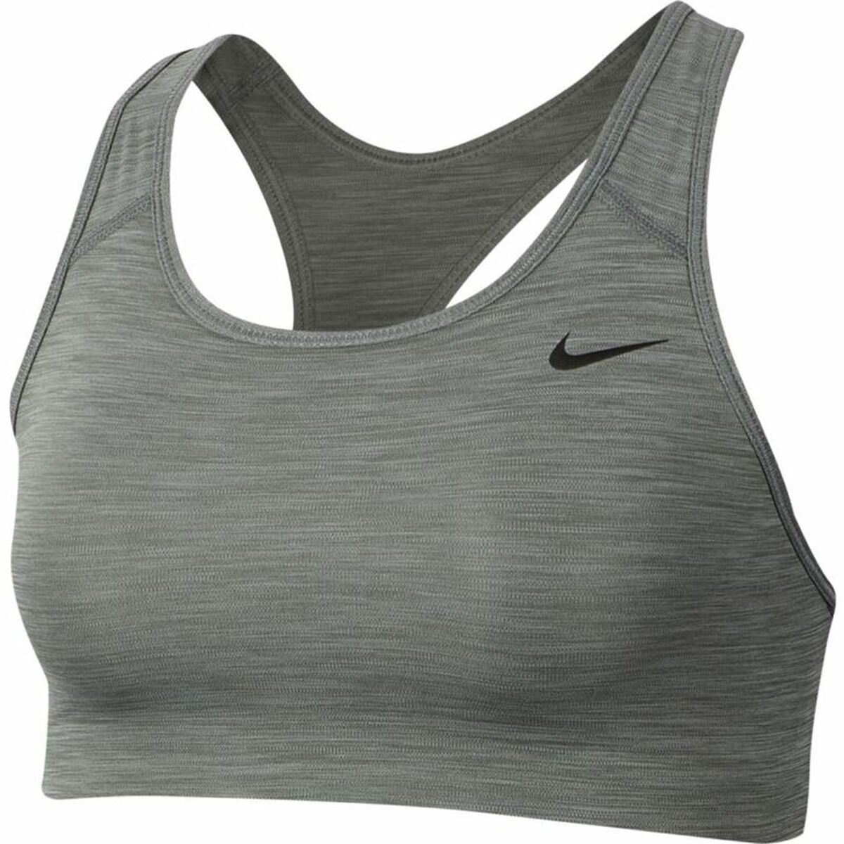 Sport-BH Nike Swoosh Mörkgrå
