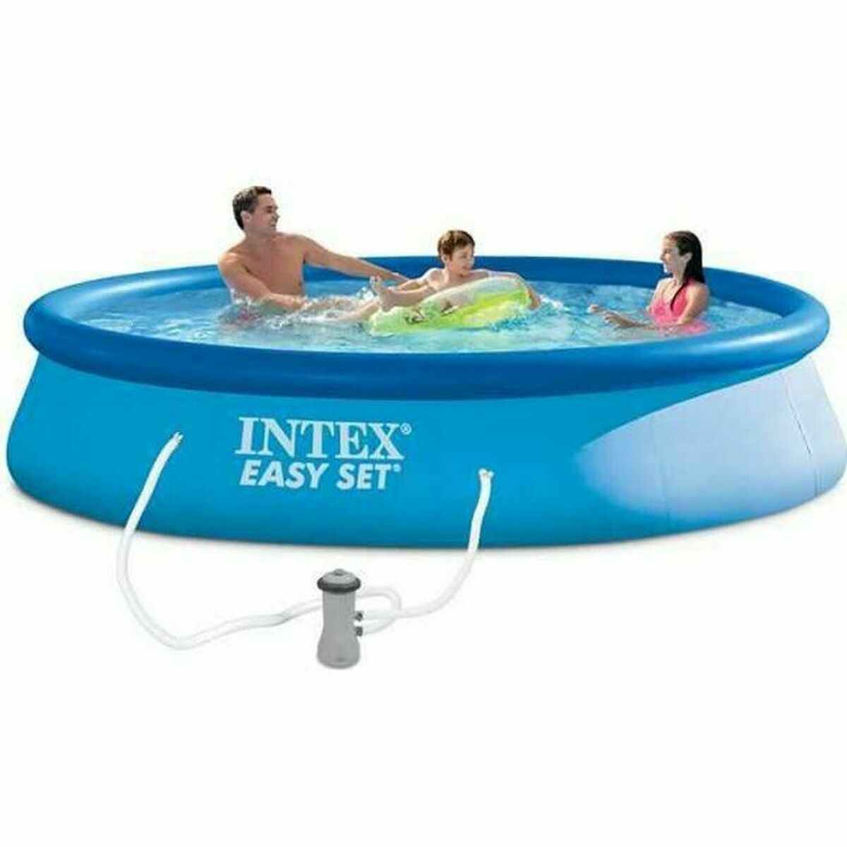 Upplåsbar bassäng Intex Easy Set 7290 l Rund 396 x 84 cm