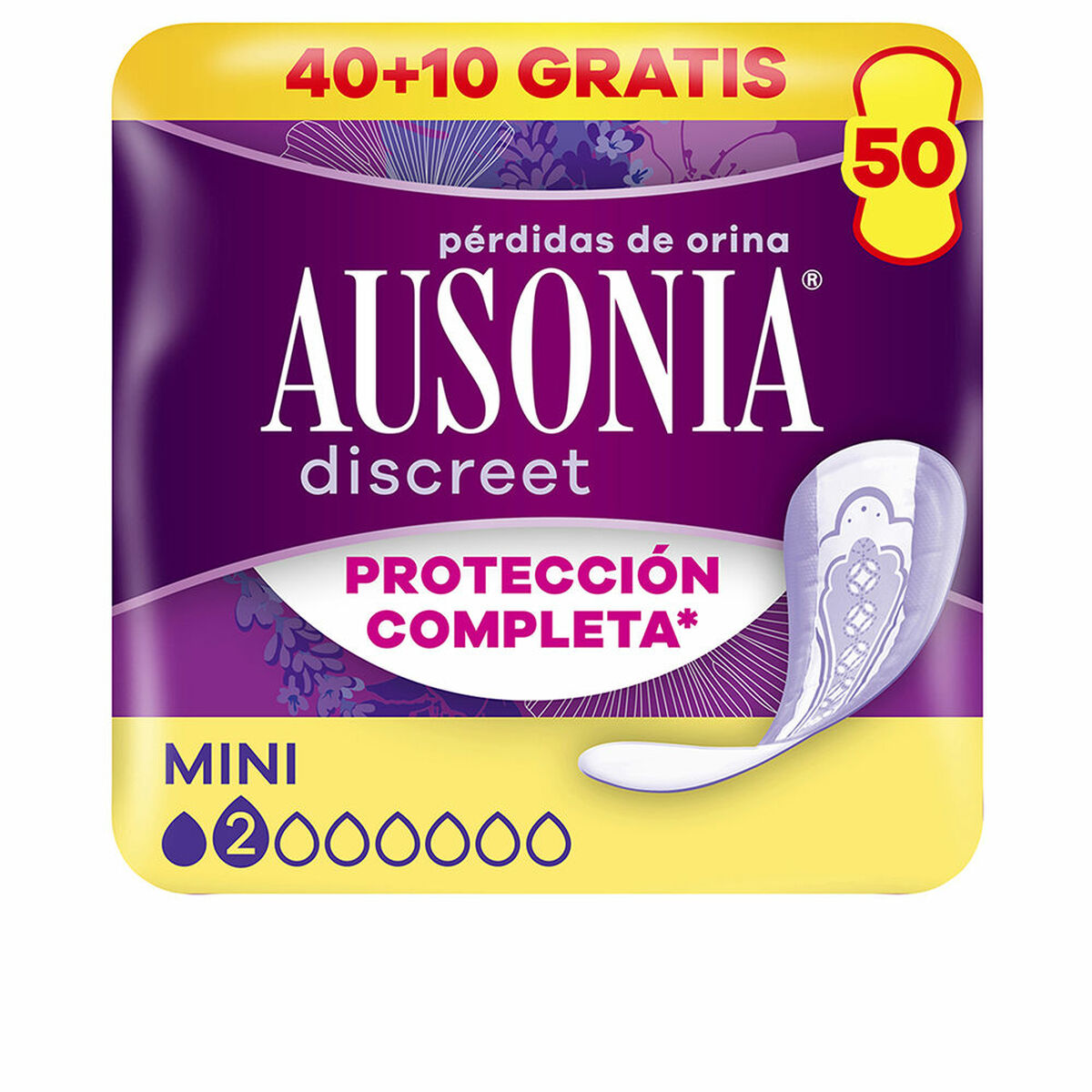 Inkontinensbinda Ausonia DISCREET 50 antal