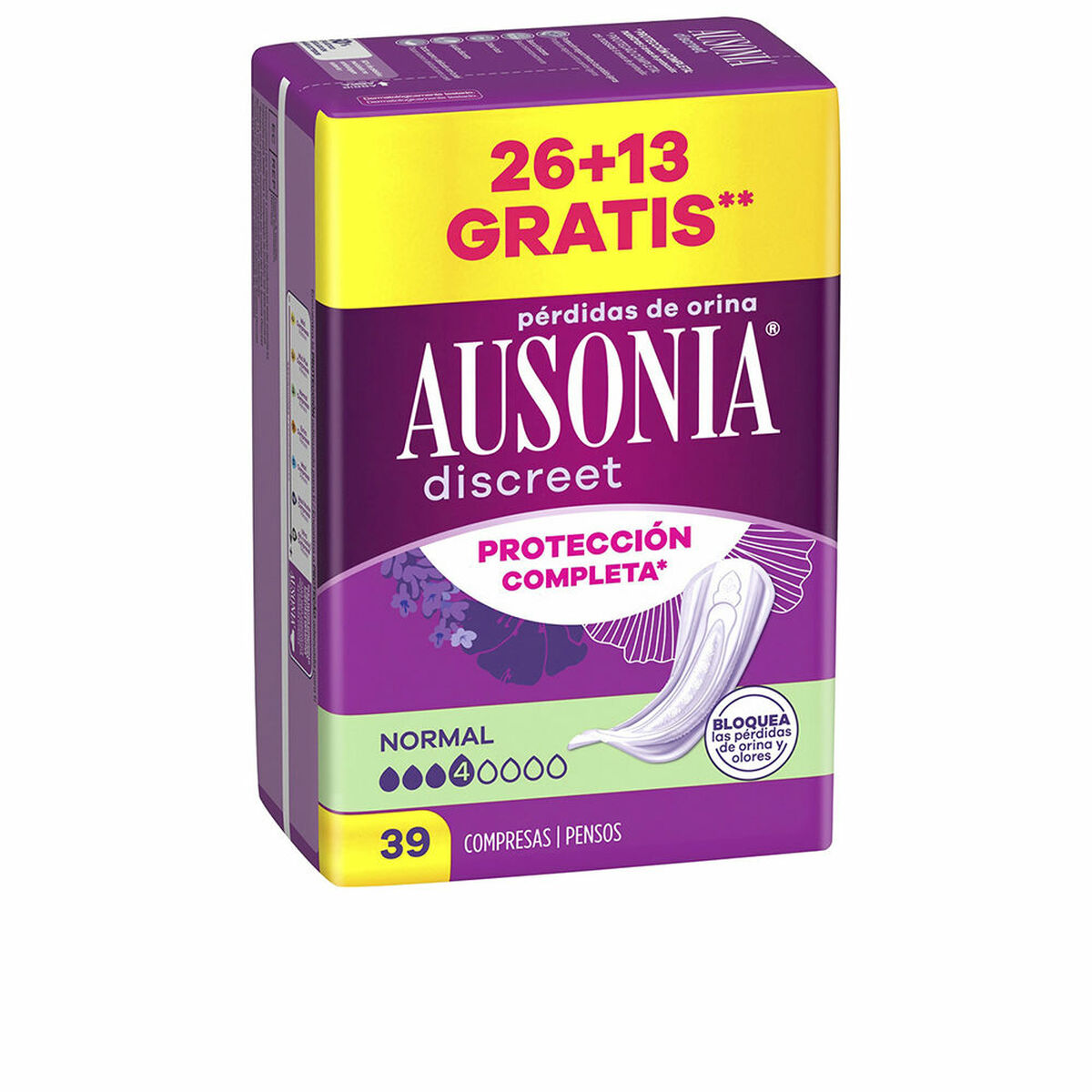 Inkontinensbinda Ausonia DISCREET 39 antal
