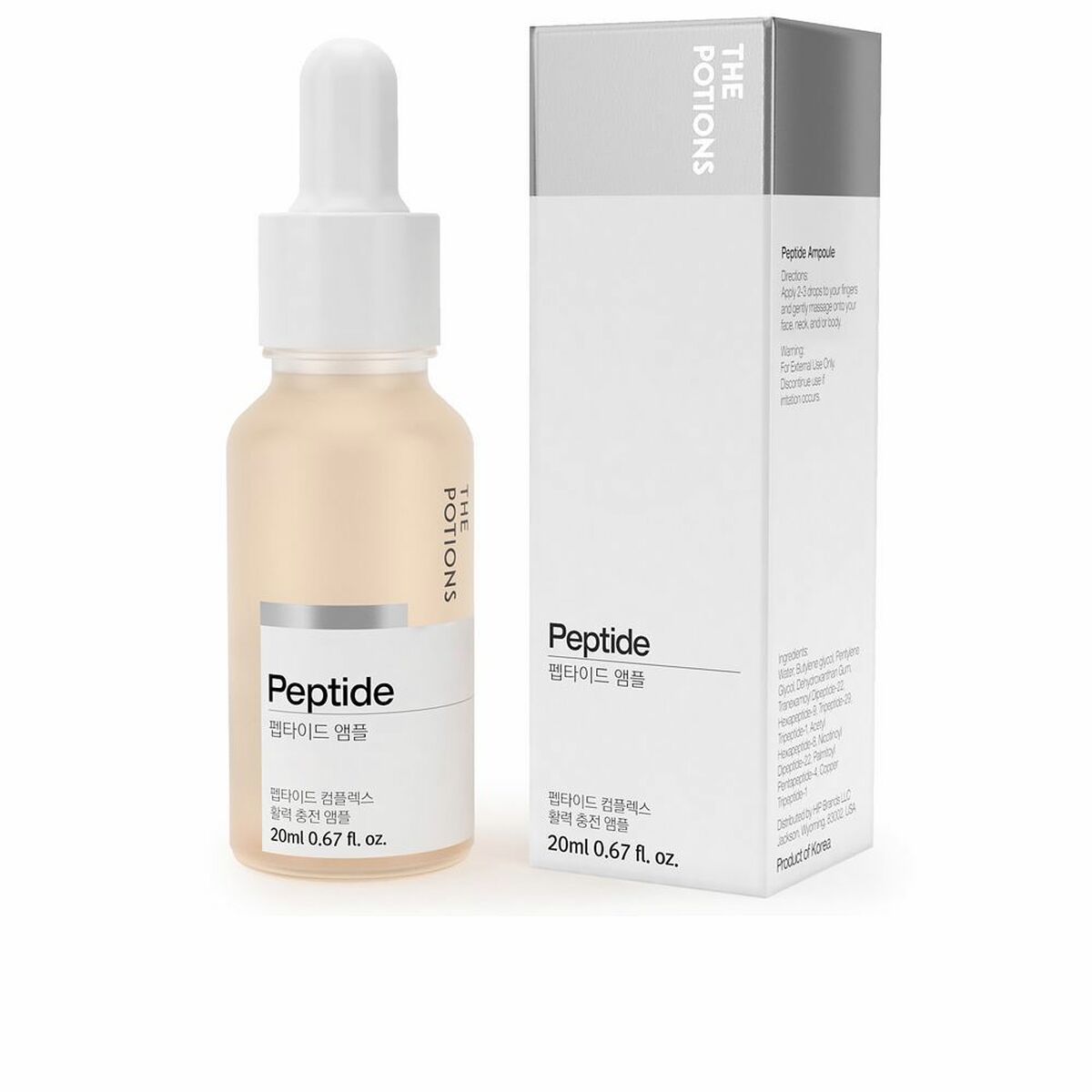 Dagkräm The Potions Peptide 20 ml