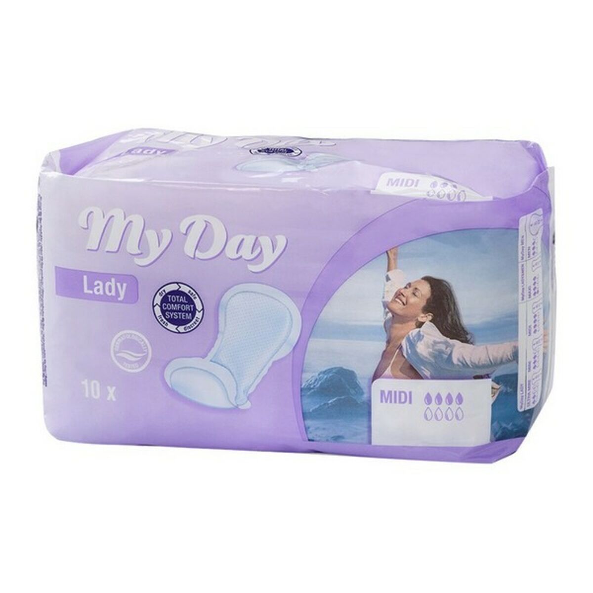 Inkontinensbinda Midi My Day 180002 (10 uds) ()