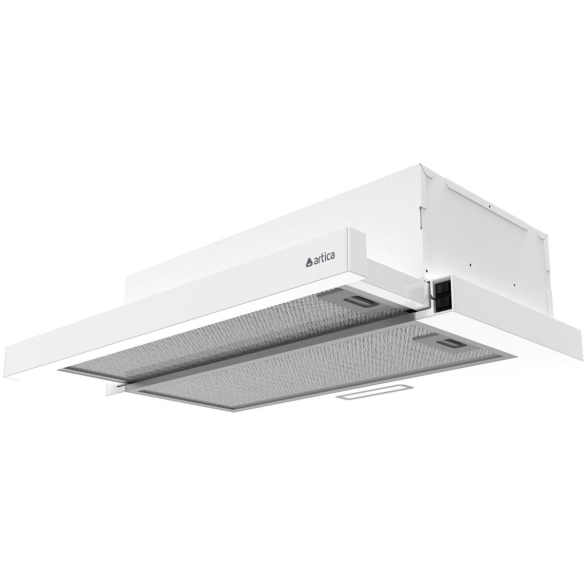 Konventionell fläkt Artica ASLIDE60BB Vit
