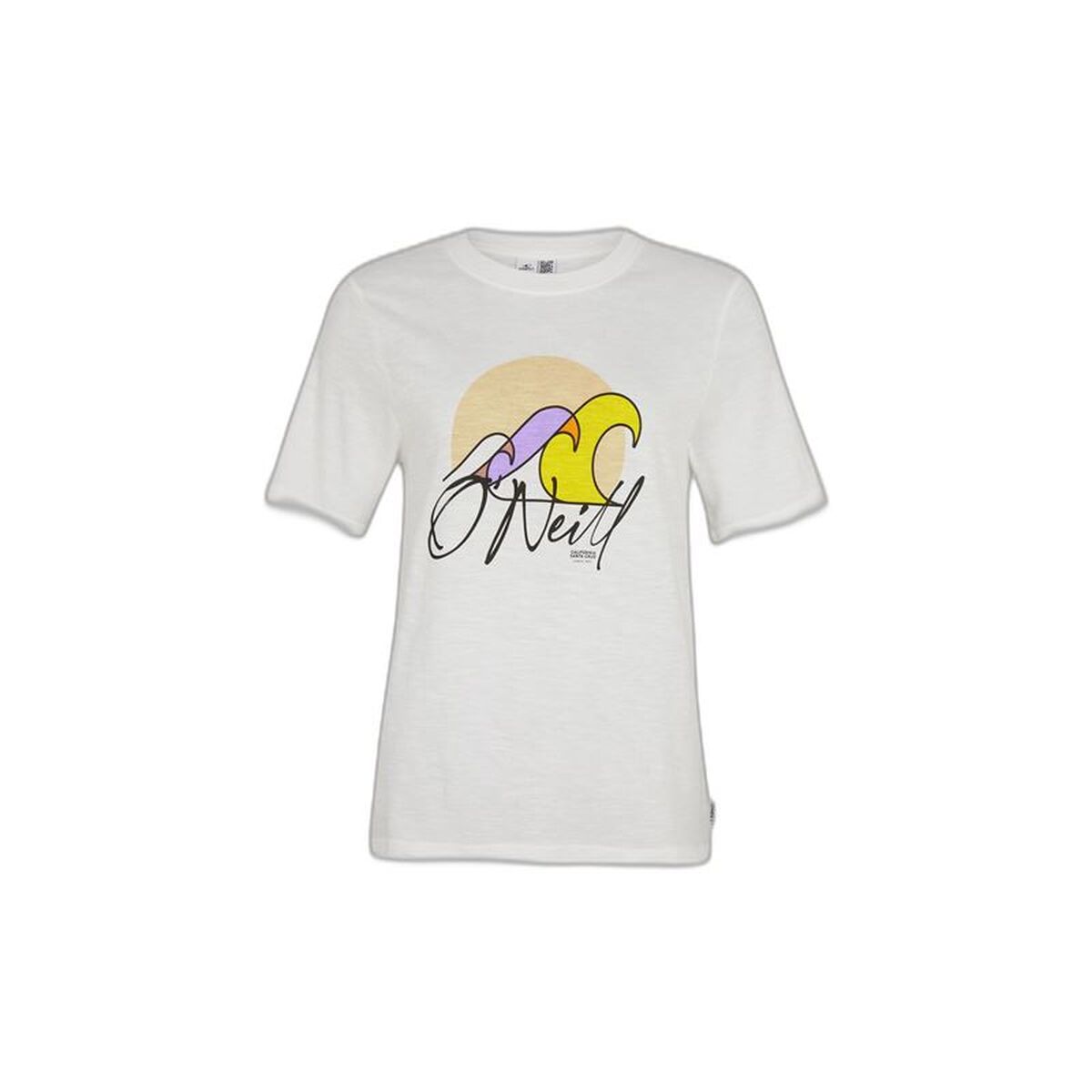 T-shirt med kortärm Dam O'Neill Luano Vit