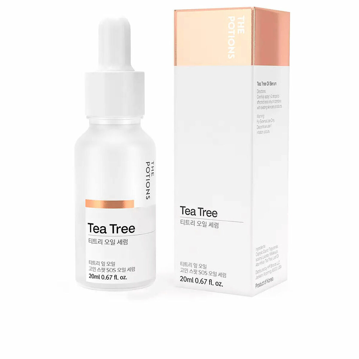 Dagkräm The Potions Tee Tree Oil 20 ml