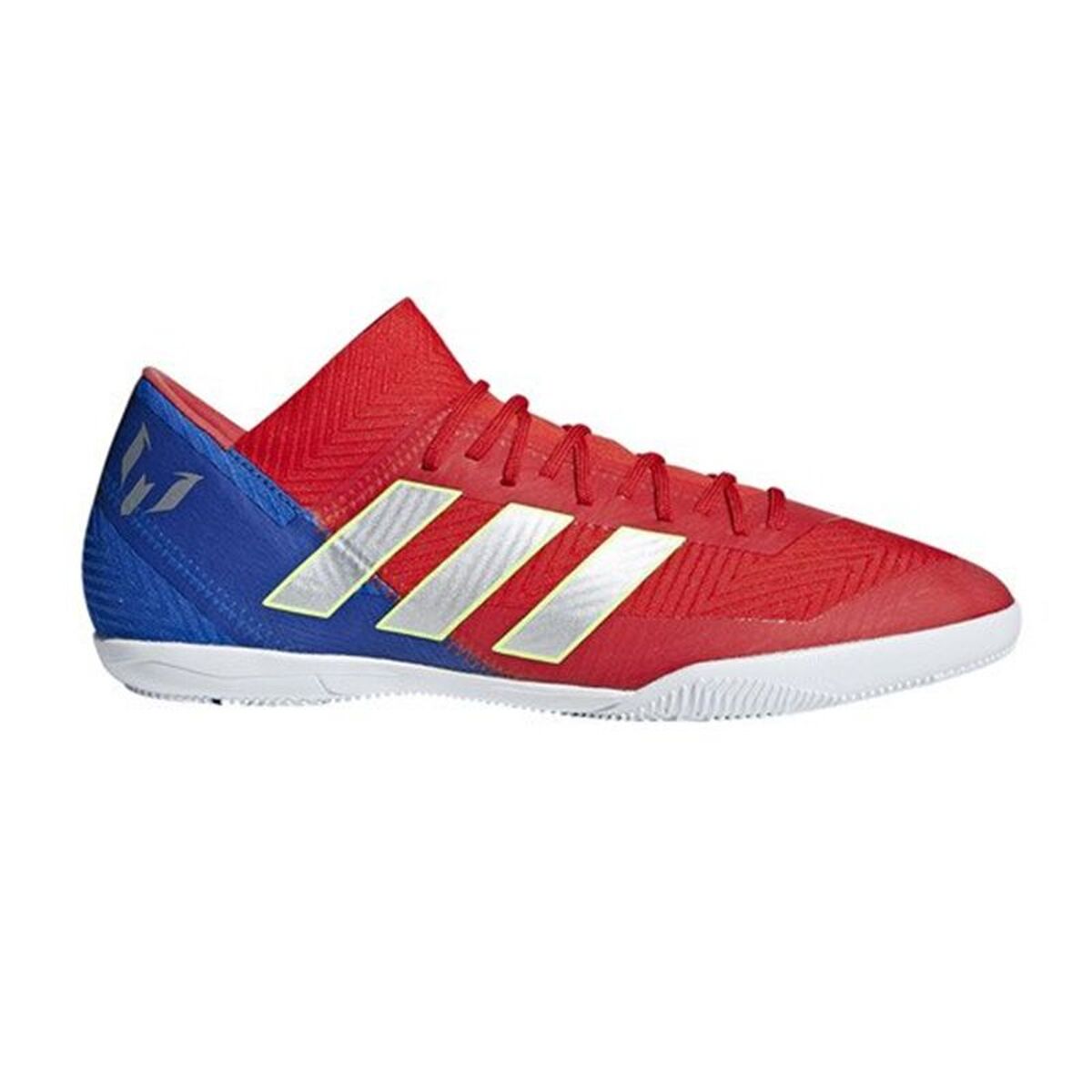 Fotbollsskor för inomhusbruk för vuxna Adidas Nemeziz Messi 18.3 Röd