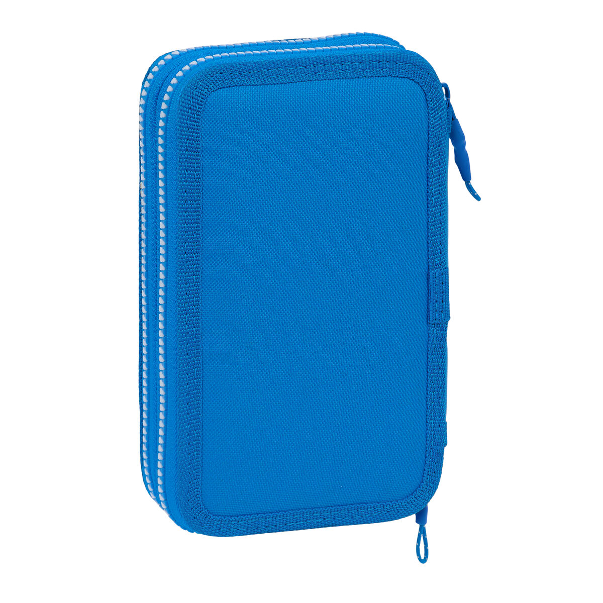 Dubbelt pennfodral R. C. Deportivo de La Coruña Blå 12.5 x 19.5 x 4 cm (28 Delar) - 2
