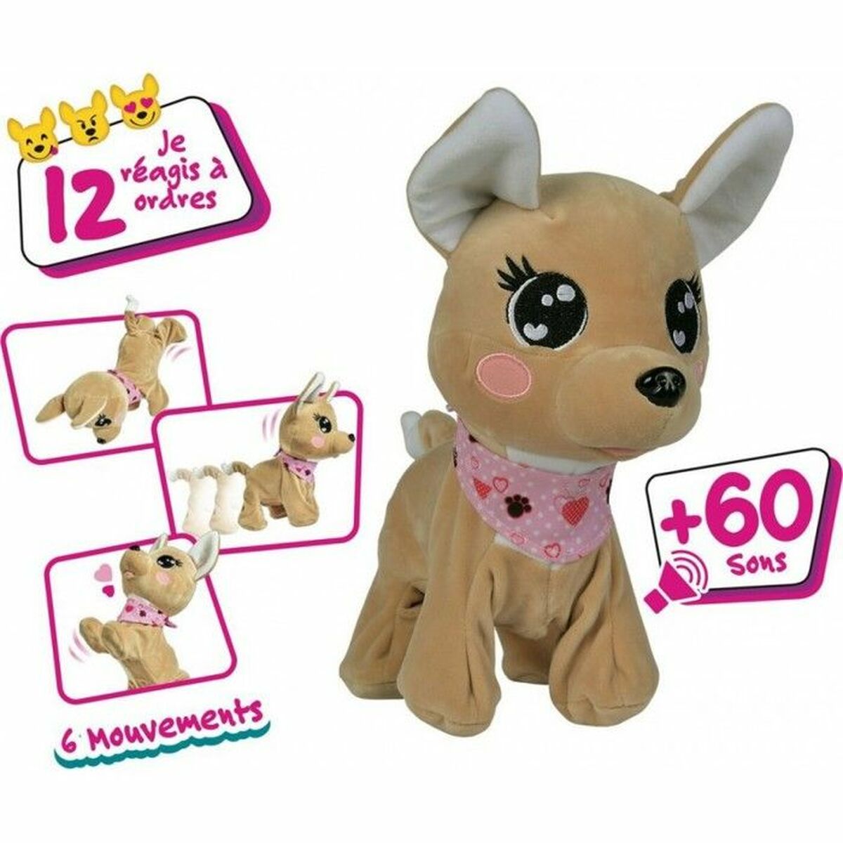 Mjukisleksak Smoby Beige