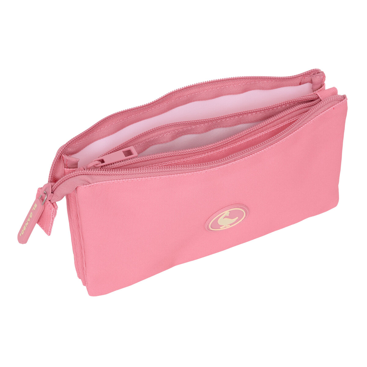 Tredubbel Carry-all El Ganso Marsala Rosa 22 x 12 x 3 cm - 3