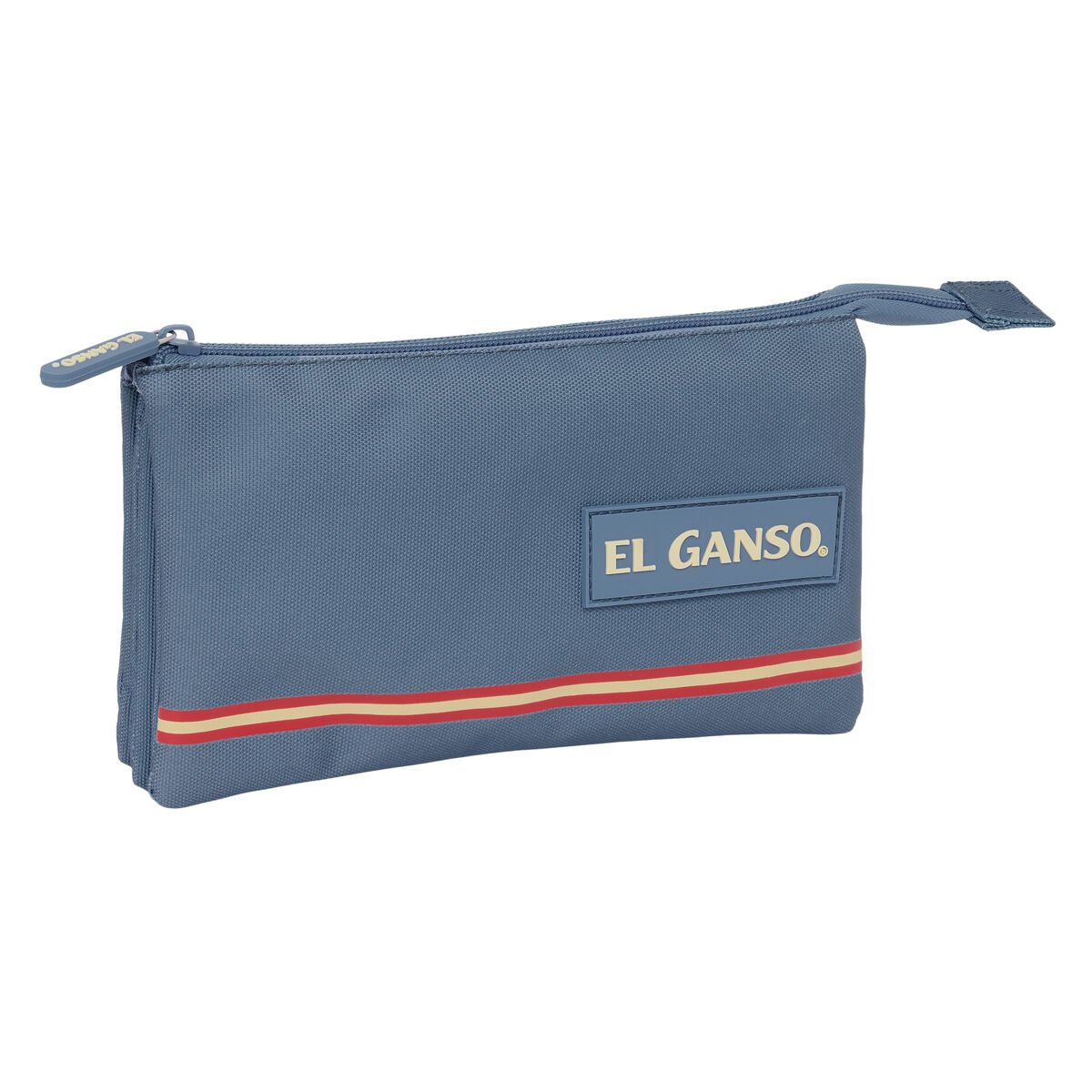 Tredubbel Carry-all El Ganso Blå 22 x 12 x 3 cm