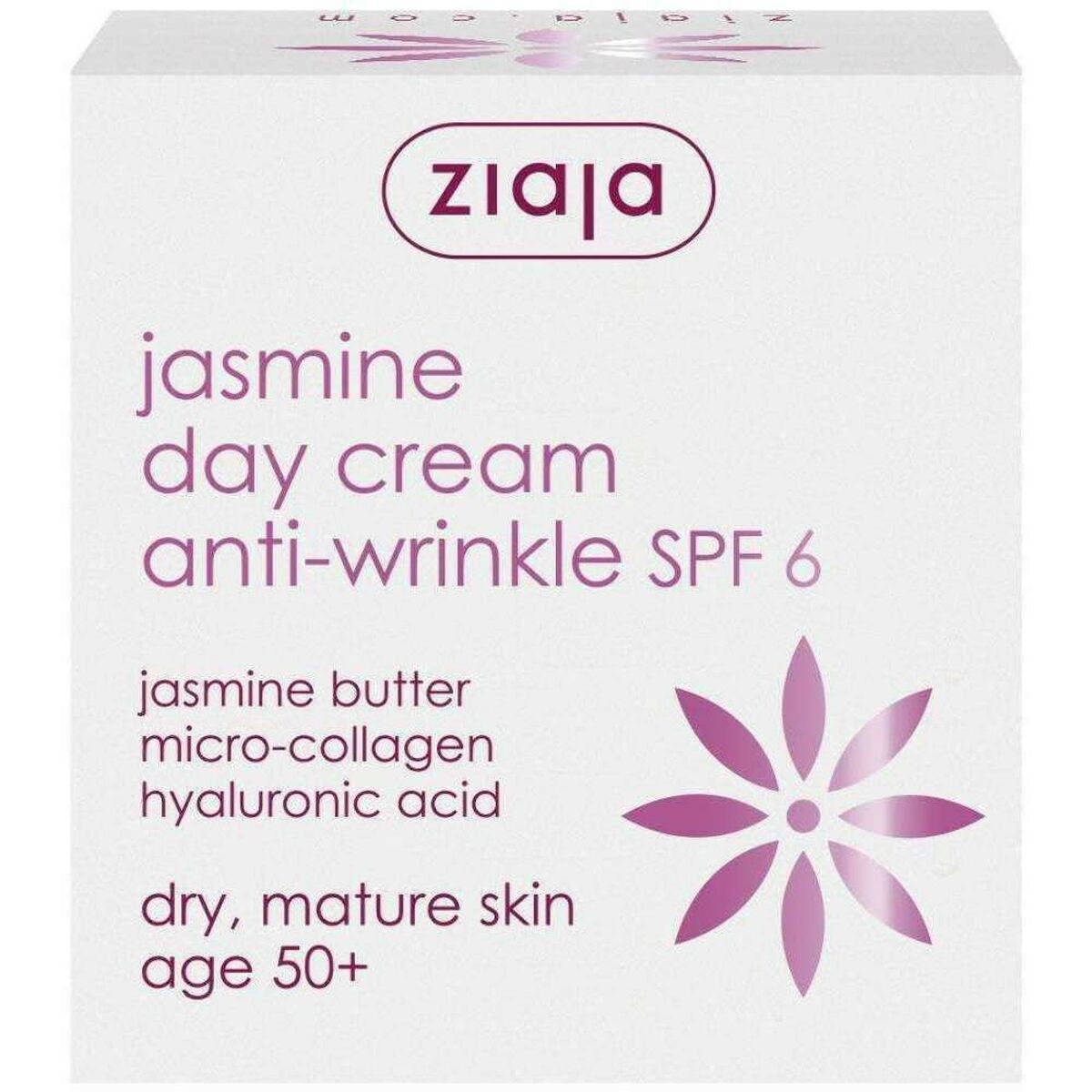 Dagkräm mot rynkor Ziaja Jazmin Spf 6 50 ml - 2